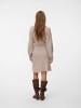 Vero Moda Strickkleid in Silver Mink