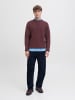 Jack & Jones Strickpullover in Winetasting