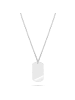 s.Oliver Kette Tag in silber