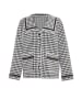 ALARY Damen Strickjacke in Wollweiss