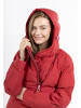 DreiMaster Maritim Winterjacke Mit Wattierung in Rot