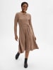 Ambiance Kleid in camel - 0002
