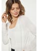usha BLACK LABEL Damen Cardigan in Wollweiss