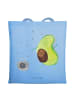 Mr. & Mrs. Panda Tragetasche Avocado Tanzen ohne Spruch in Sky Blue