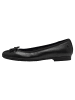Tamaris WIDE FIT Ballerina in BLACK