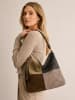 collezione alessandro Schultertasche " Patchwork " in grau
