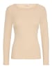 b. young Langarm-Shirt BYPAPILONE Slim fit in Humus