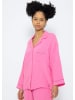 SASSYCLASSY Musselin Pyjamabluse in Pink