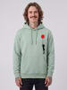wat? Apparel Sweatshirt Mädchen mit Luftballon in Aloe