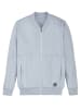 John Devin Sweatjacke in blaugrau