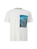 s.Oliver T-Shirt kurzarm in Weiß