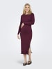 ONLY Kleid in Burgundy