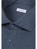 Seidensticker Jerseyhemd Shaped in Mittelblau
