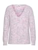 Buffalo V-Ausschnitt-Pullover in rosa-blau