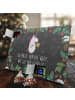 Mr. & Mrs. Panda Tee Adventskalender Einhorn Künstler mit Spruch in Kreidetafel