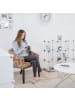 relaxdays Regalsystem in Transparent - (B)95x (H)95 x (T)32 cm