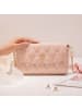 Victoria Hyde London Handtasche Pearl Quilted in Rosa - (L)20x(B)11,5x(H)6cm