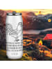 Mr. & Mrs. Panda Getränkedosen Trinkflasche Hahn Korn mit Spruch in Weiß