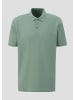 QS Polo-Shirt kurzarm in Grün