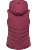 ragwear Steppweste Hesty in Wine25