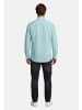 U.S. Polo Assn. U.S. POLO ASSN. Herren Leinenmix Hemd Button-Down P049 in Aqua