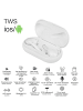 Platyne Bluetooth-Earbuds mit Touch-Steuerung v5.0+EDR in Weiß