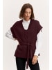 Fransa Strickpullover FRSUSANN VE 1 20611182  Moderner Pullunder mit Bindeband in Lila