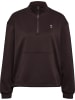 Hummel Trainingsjacke "Yoga Soft Halfzip W Jacket" in Braun