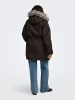 ONLY Carmakoma Langer Parka in Chocolate Torte