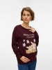 mama licious Strickpullover in Chinese Red