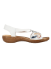 rieker Sandalette in hellgrau