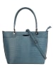 Cluty Handtasche echt Leder in blau