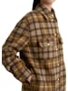 Marc O'Polo Kariertes Overshirt relaxed in Dark Brown