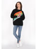 usha BLUE LABEL Women Sweatshirt in multicolor black