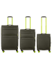 Franky 3er Koffer SET Gr. L/M/S Reisegepäck T27-B olive/green