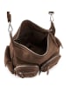 FREDs BRUDER Pocket Play Schultertasche Leder 35 cm dark caramel