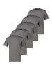 Lerros T-Shirt Basic in Basalt grey