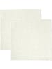 Sander Serviette 2er-Pack Loft in creme