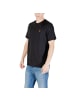 Lyle & Scott Blau Schwarz Baumwolle T-Shirt