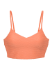 Sunseeker Crop-Bikini-Top in peach