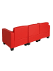 MCW Modular 3-Sitzer Sofa Moncalieri, Rot