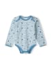 Minoti 4tlg. Set: Langarmbody 15mbaby 9 in blau