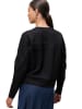Zero  Sweatshirt mit Fransen in Black Beauty