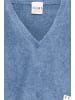 ICHI Strick-Cardigan langarm IHBLARISA Oversize fit in Blue Yonder