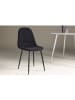 ebuy24 Esszimmerstuhl Polar Schwarz 2er Set