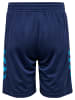 Hummel Shorts Hmlongrid Poly Shorts Kids in MARINE/ATOMIC BLUE