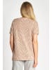 ZHRILL T-Shirt ZHRAHEL AOP TAUPE in TAUPE