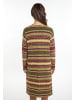 usha FESTIVAL Damen Strick Cardigan in Oliv Mehrfarbig