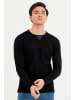 BLEND Langarmshirt BHLeonas in Schwarz