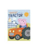 Peppa Pig Kuscheldecke George & Traktor in multicolor